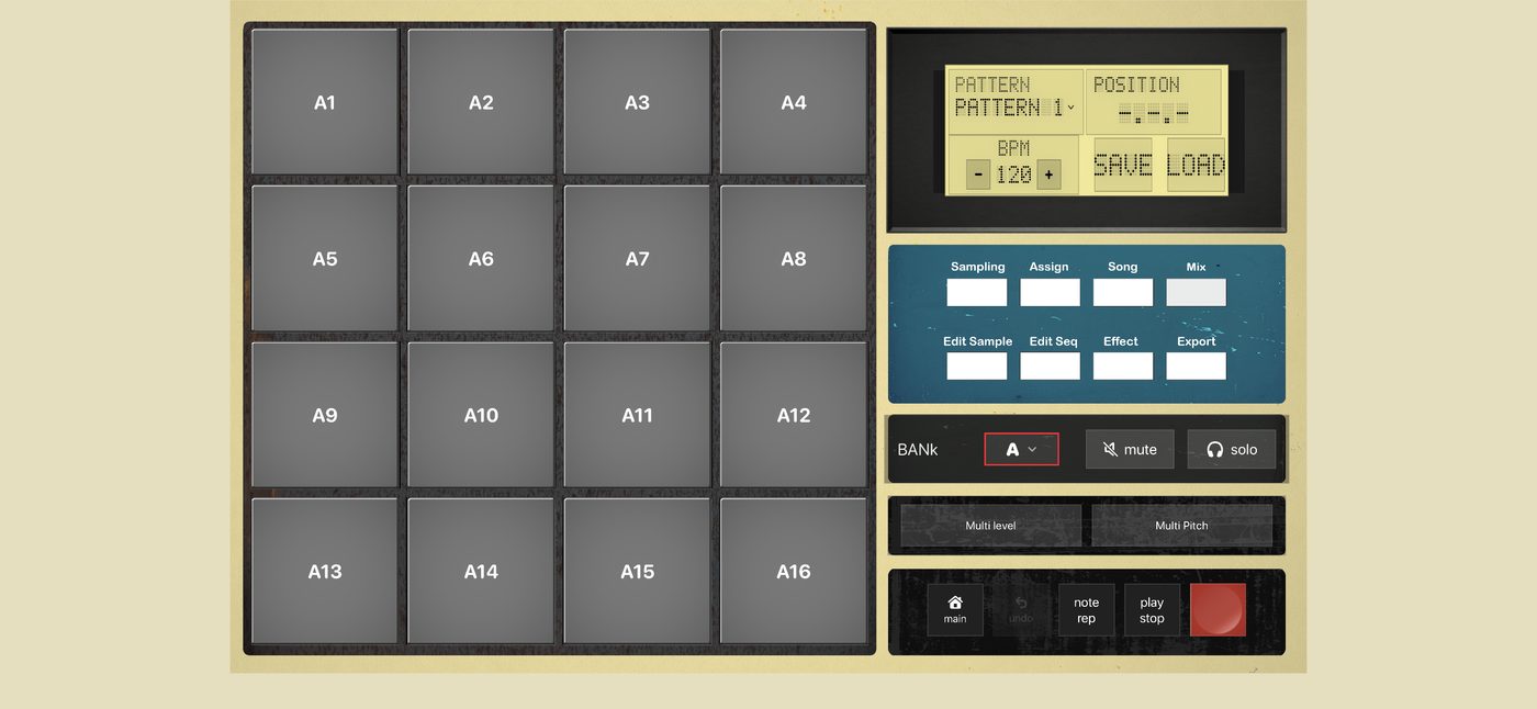 MS-12 top screen
