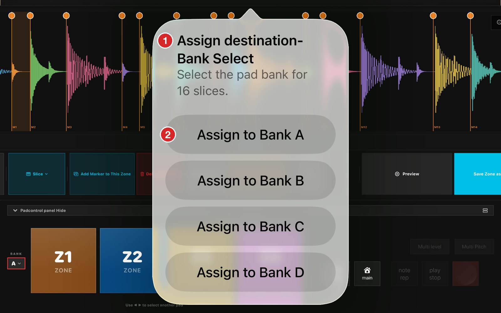 Pad Assign