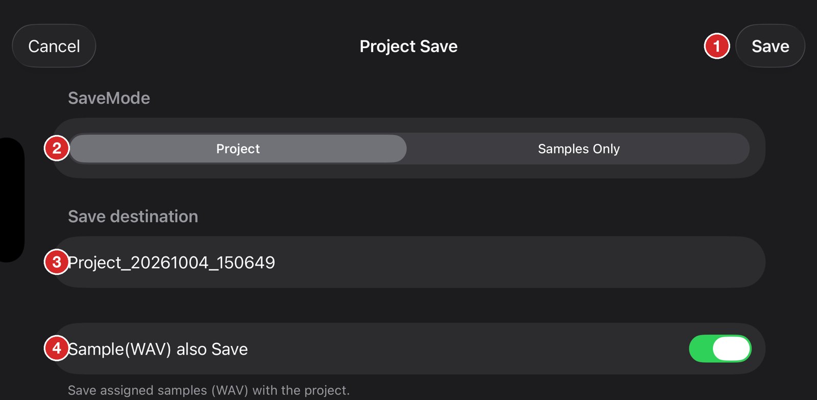 Save